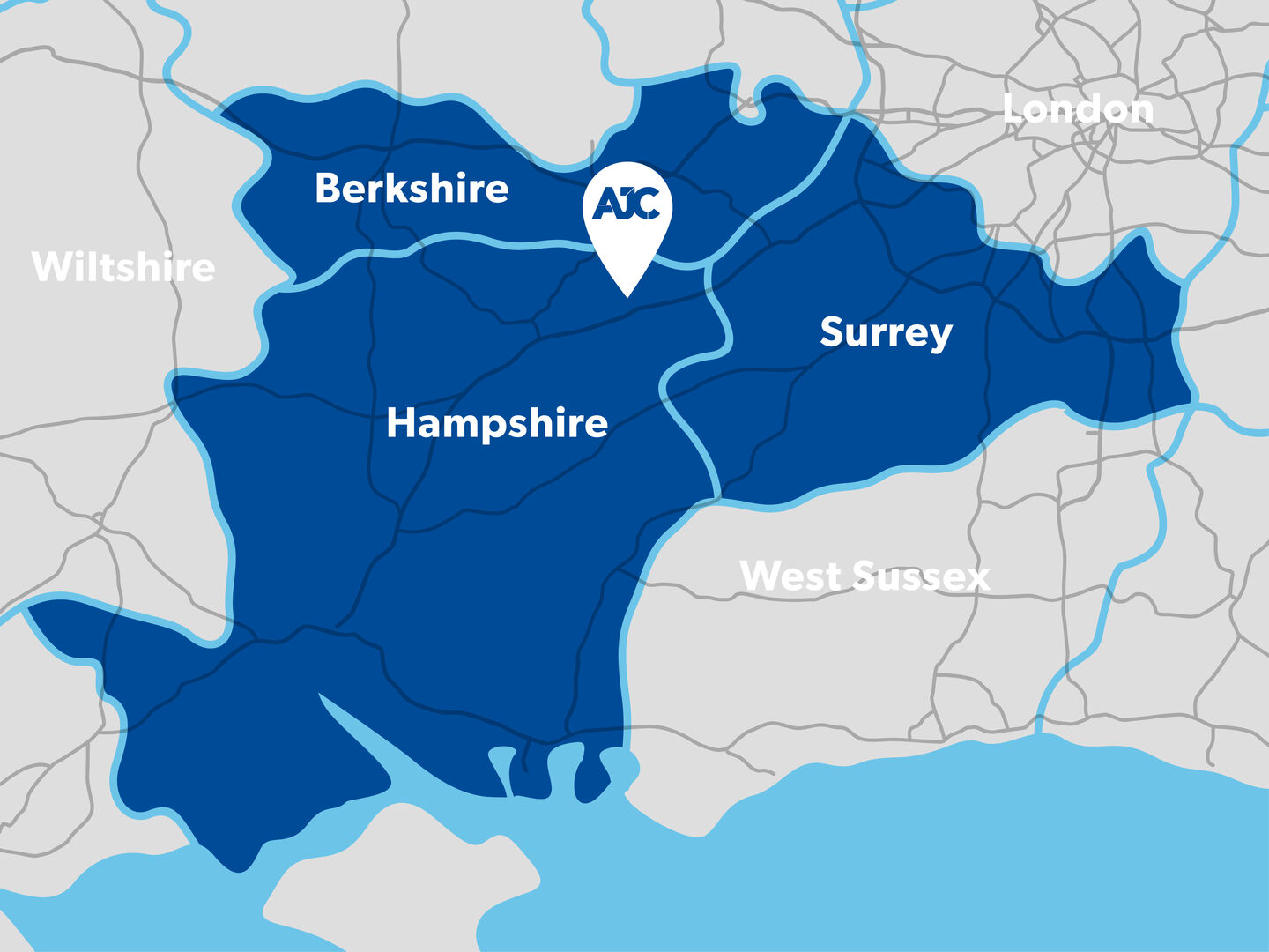 AJC Map - Where to find AJC